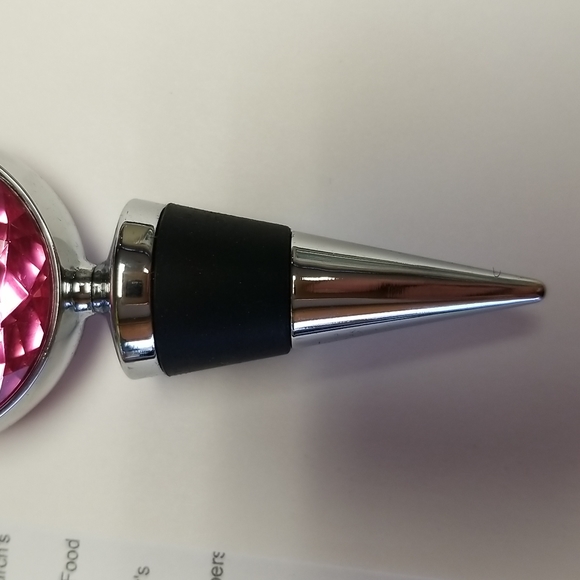 SALE 🧚♀️Wine stopper NEW. Pink crystal - Picture 9 of 9
